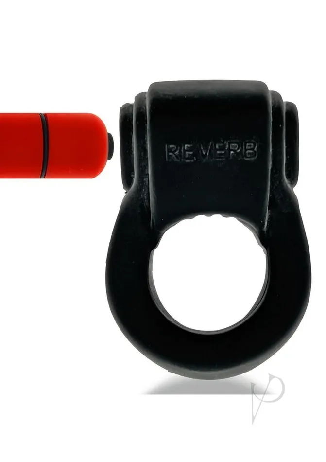 Hunkyjunk Couples Revring Reverb Vibrating Cock Ring Tar Ice
