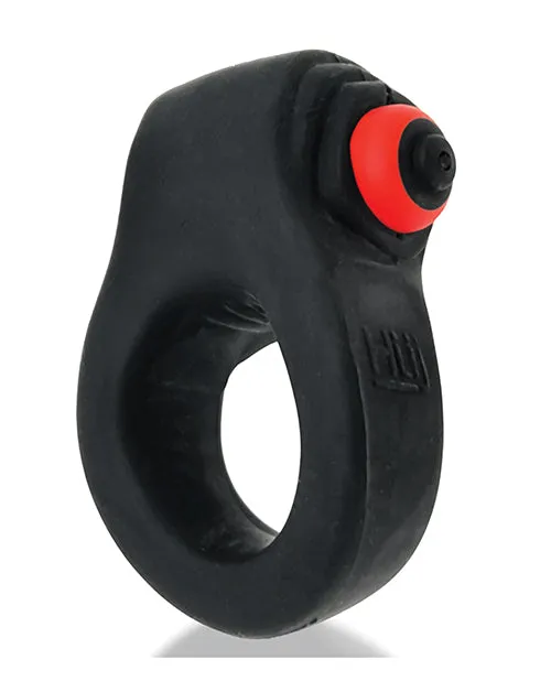 Hunkyjunk Couples Revring Reverb Vibrating Cock Ring Tar Ice