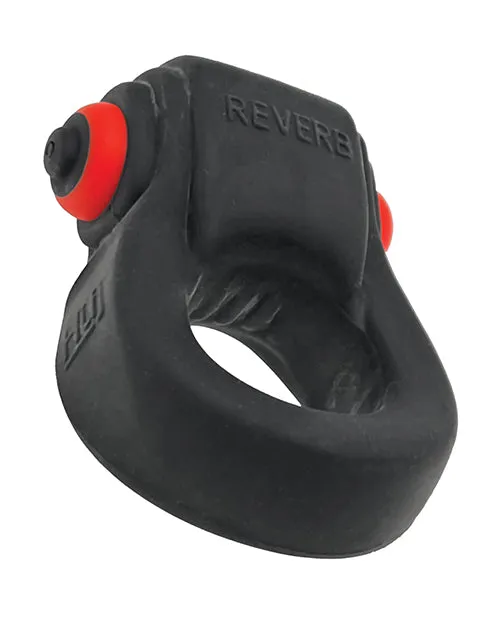 Hunkyjunk Couples Revring Reverb Vibrating Cock Ring Tar Ice