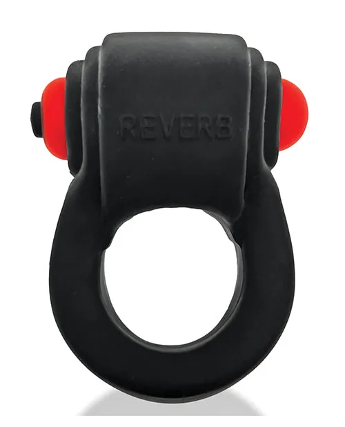 Hunkyjunk Couples Revring Reverb Vibrating Cock Ring Tar Ice