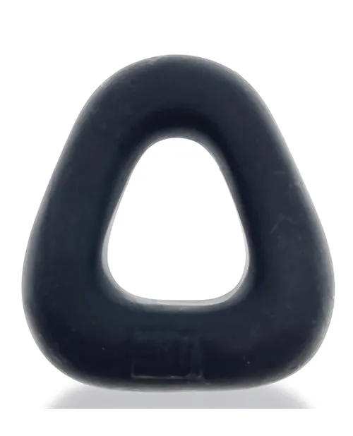 Hunkyjunk Vibrators Hunkyjunk Zoid Trapezoid Lifter Cockring Tar Ice