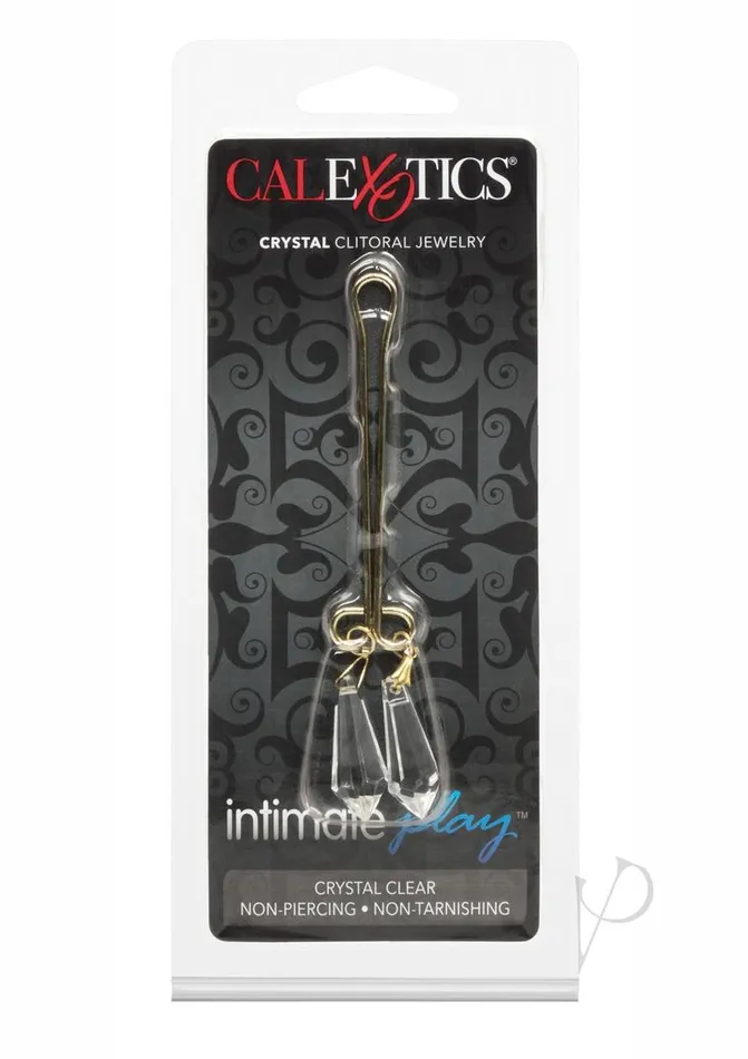 Intimate Play NonPiercing Beaded Clitoral Jewelry Clear Intimate Play Anal