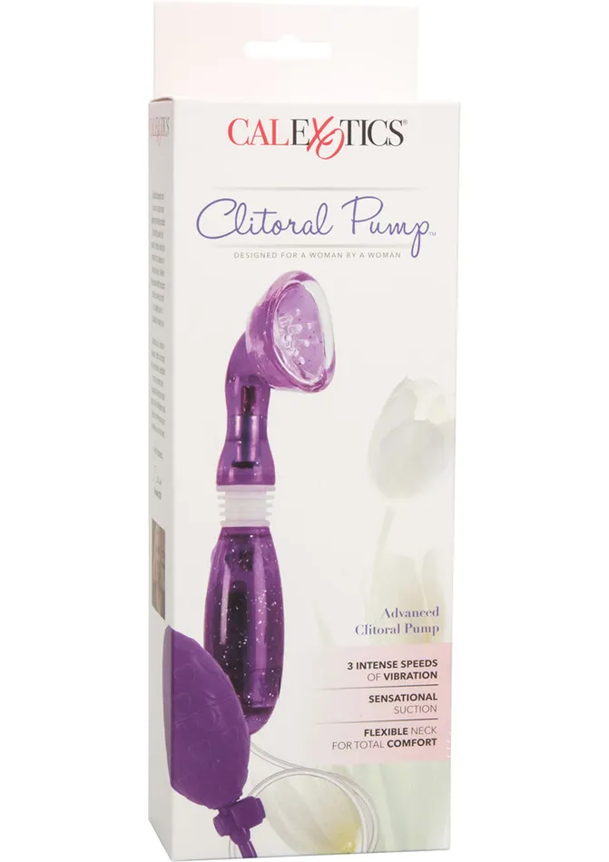 Intimate Pumps Female Sex Toys Intimate Pump Advanced Clitoral Pump Purple