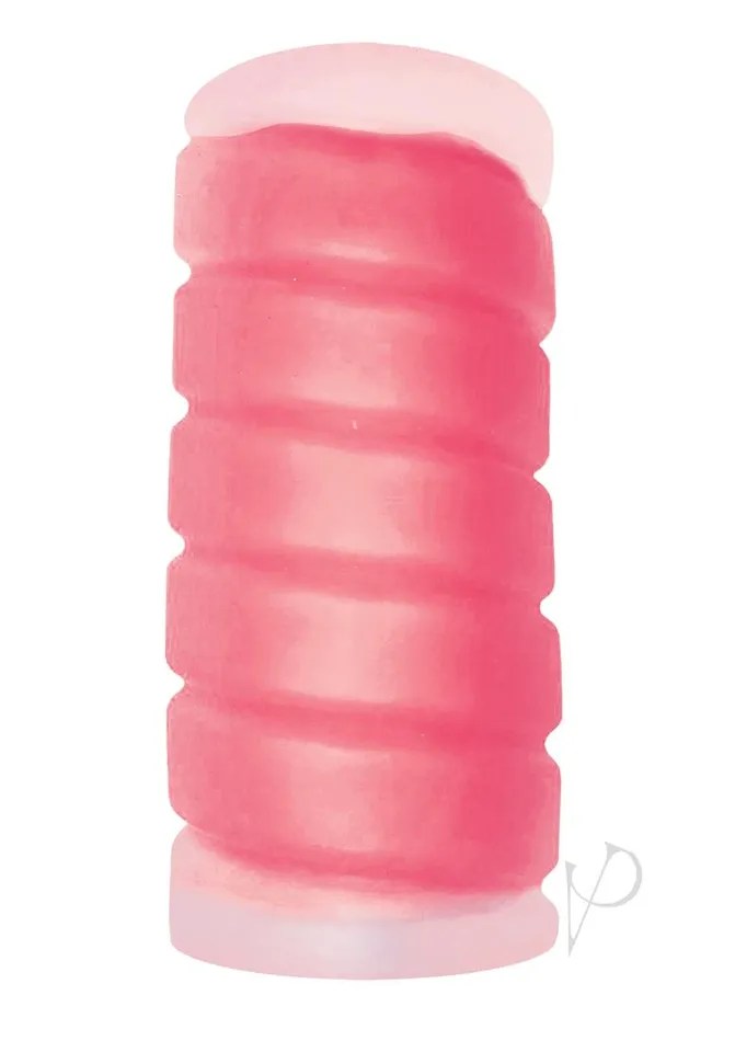 JackIt Stroker Duo Masturbator Cherry Jack It Male Sex Toys
