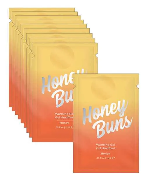 Jelique Male Sex Toys Honey Buns Foil 1 ml Pack of 24