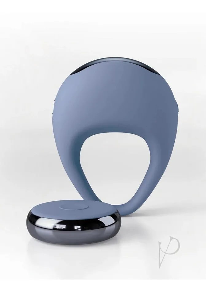 JimmyJane Kore Rechargeable Silicone Cock Ring with Remote Control Blue Jimmyjane Male Sex Toys