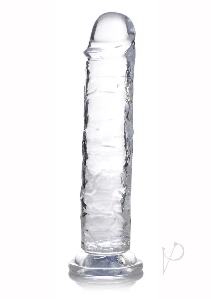 Jock CThru Realistic Dong 7in Clear Jock Dildos
