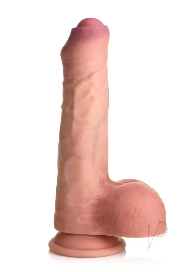 JOCK Dual Density Uncut Dildo 87in Caramel Jock Dildos