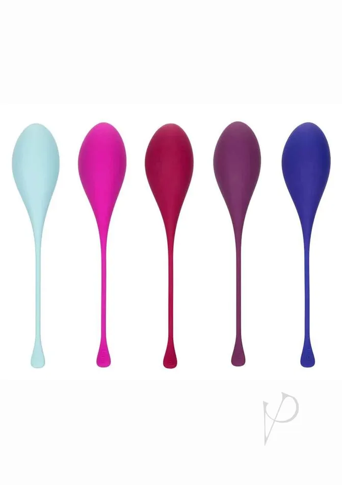 Kegel Kegel Training 5 piece Set Assorted Colors Female Sex Toys