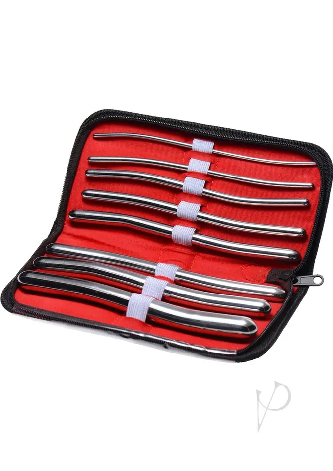 Kink Industries Male Sex Toys Kink Industries Hegar 8in Penis Sound Set Silver Kink Industries Male Sex Toys Kink Industries Hegar 8in Penis Sound Set Silver