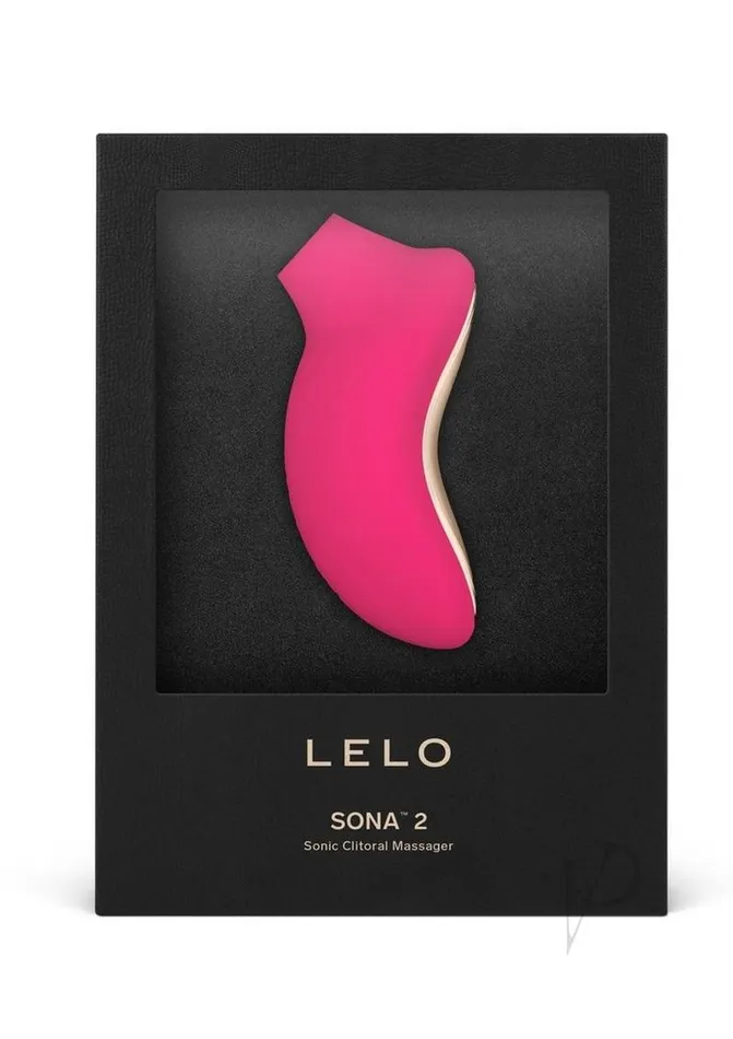 Lelo Female Sex Toys Sona 2 Rechargeable Clitoral Stimulator Cerise