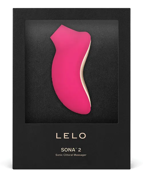 Lelo Female Sex Toys Sona 2 Rechargeable Clitoral Stimulator Cerise Lelo Female Sex Toys Sona 2 Rechargeable Clitoral Stimulator Cerise