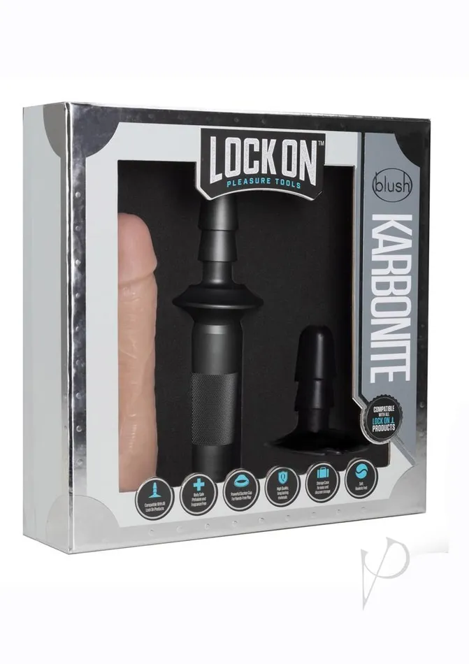 Lock On Dildos Lock On Karbonite Handle Kit Vanilla