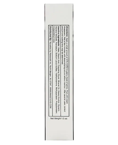 Lubricants Nasstoys Stay Hard Desensitizing Lubricant 15oz Lubricants Nasstoys Stay Hard Desensitizing Lubricant 15oz
