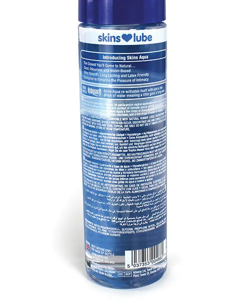Lubricants Skins Aqua Water Based Lubricant 85oz Skins
