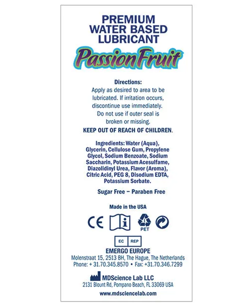 Lubricants Swiss Navy Swiss Navy Passion Fruit Flavored Water Based Lubricant 4oz118ml Lubricants Swiss Navy Swiss Navy Passion Fruit Flavored Water Based Lubricant 4oz118ml