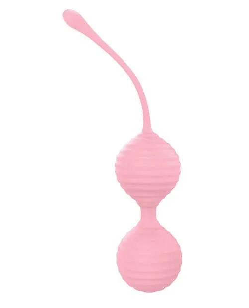 Luv Vibrators Luv Inc Silicone Kegel Ball Set Light Pink Luv Vibrators Luv Inc Silicone Kegel Ball Set Light Pink