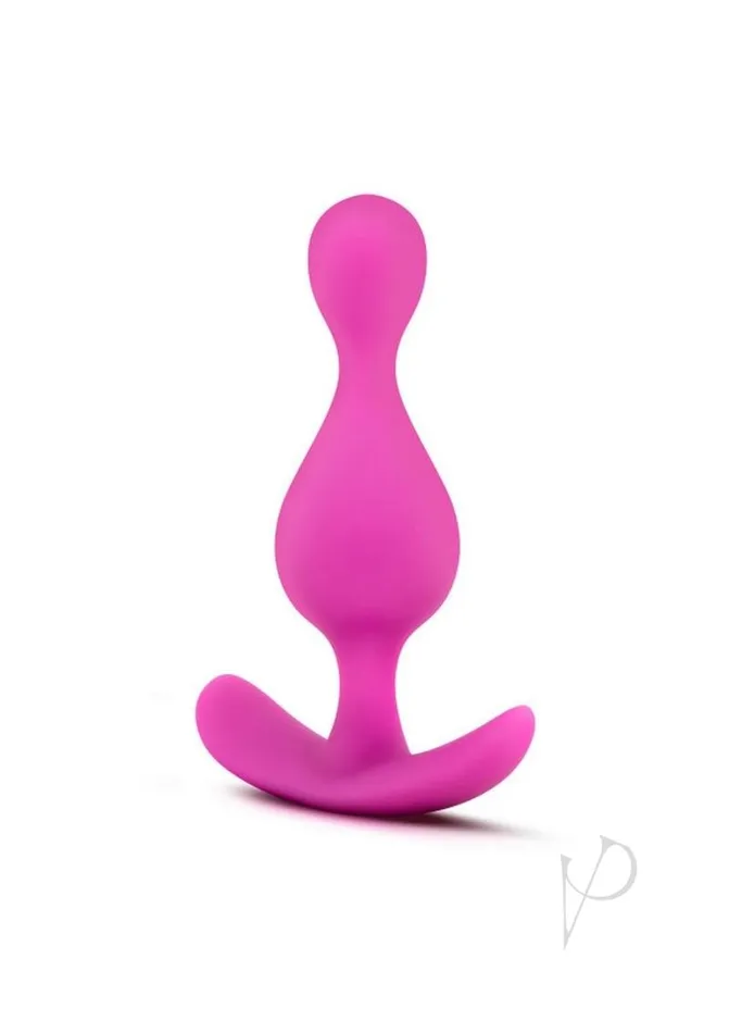 Luxe Anal Luxe Explore Silicone Butt Plug Pink Luxe Anal Luxe Explore Silicone Butt Plug Pink