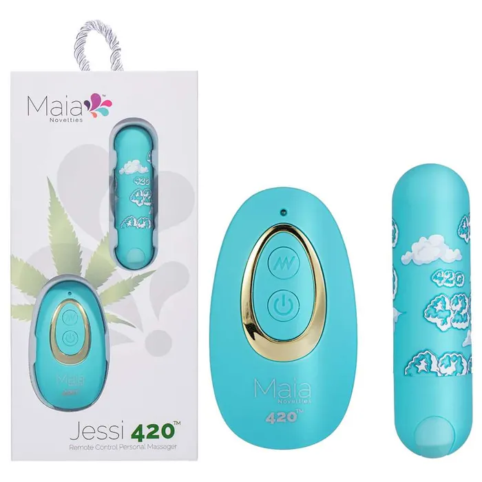 Maia Jessi 420 Remote Control Bullet Vibrator Maia Toys Female Sex Toys