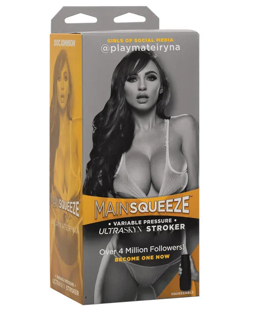 Main Squeeze Male Sex Toys Main Squeeze Girls of Social Media playmateiryna Ultraskyn Masturbator Pussy Vanilla