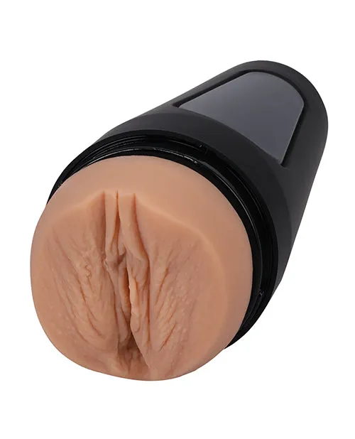 Main Squeeze Male Sex Toys Main Squeeze Skye Blue Ultraskyn Masturbator Pussy Vanilla
