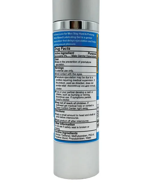 Male Sex Toys Endless Love Endless Love For Men Stay Hard and Prolong Water Based Lubricant 17 oz Male Sex Toys Endless Love Endless Love For Men Stay Hard and Prolong Water Based Lubricant 17 oz