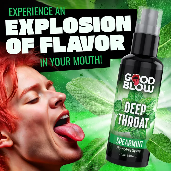Male Sex Toys Good Blow Deep Throat Mint Numbing Spray