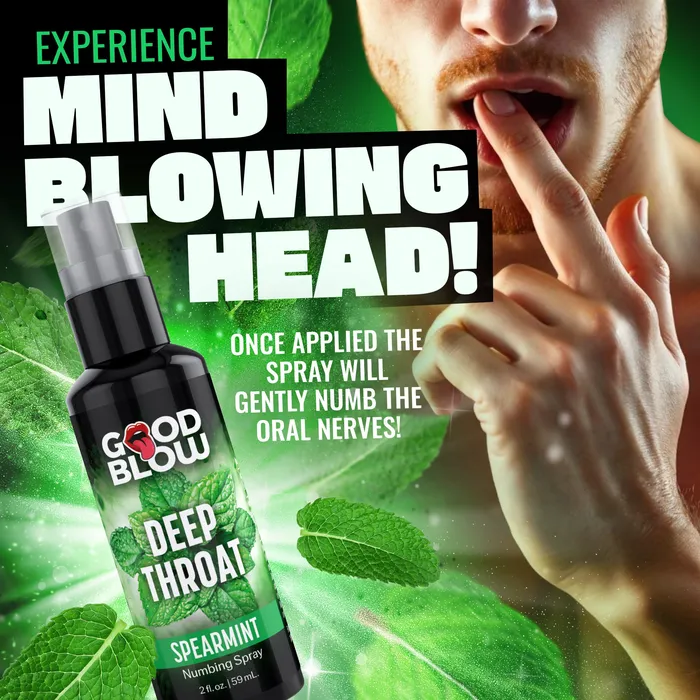 Male Sex Toys Good Blow Deep Throat Mint Numbing Spray