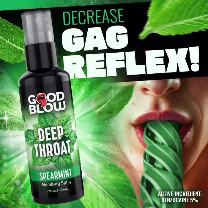 Male Sex Toys Good Blow Deep Throat Mint Numbing Spray