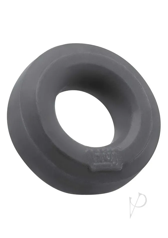 Male Sex Toys Hunkyjunk Hunkyjunk HUJ Silicone Cock Ring Gray