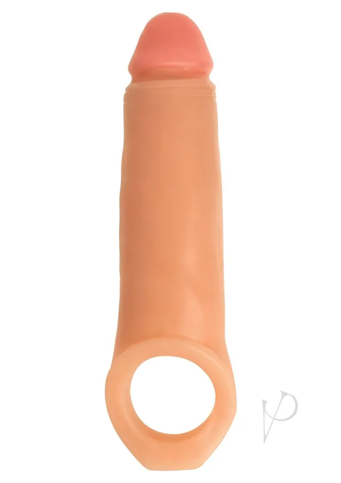Male Sex Toys Jock Jock Realistic Penis Enhancer with Ball Strap 2in Vanilla