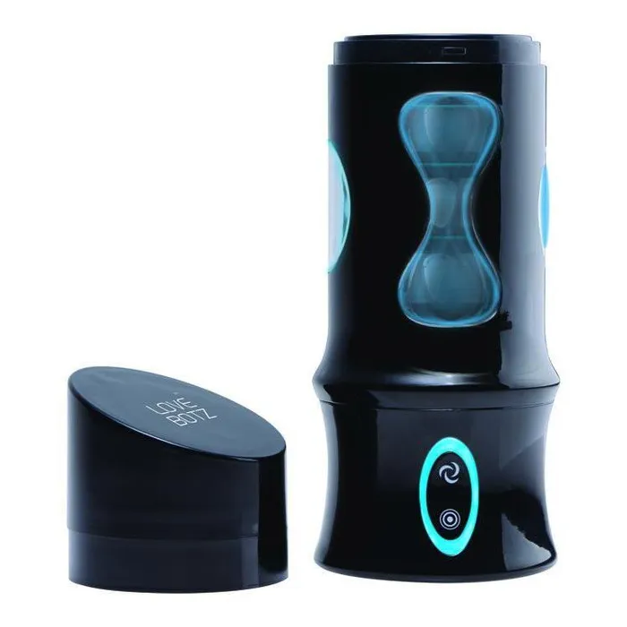 Male Sex Toys LoveBotz Beat It 8X Rotating and Rhythmic Masturbator