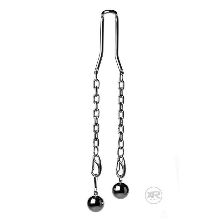 Male Sex Toys Master Series Heavy Hitch Ball Stretcher Hook with Weights