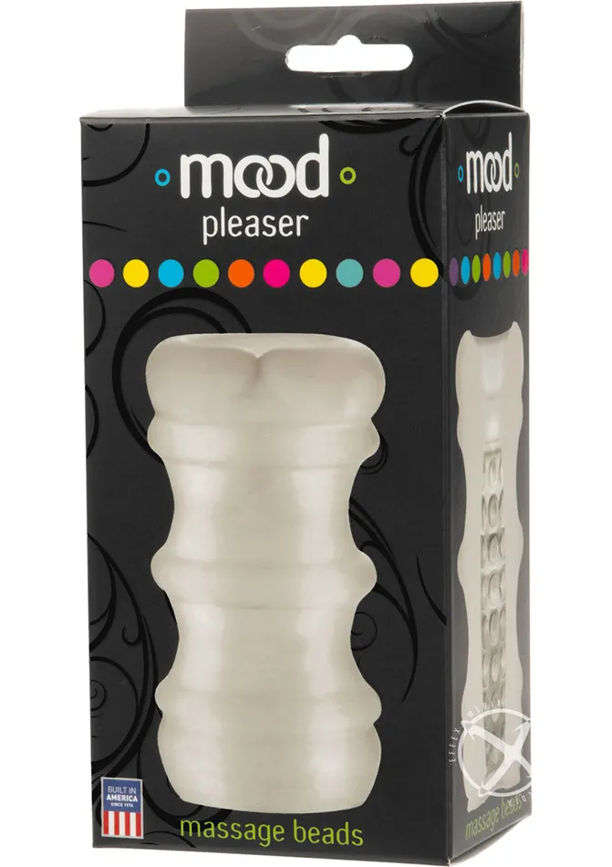 Male Sex Toys Mood Pleaser Massage Beads Ultraskyn Masturbator Frost Mood