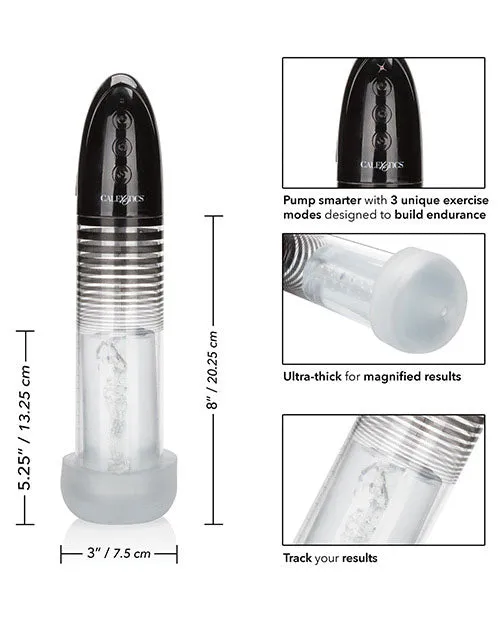 Male Sex Toys Optimum Series Optimum Series Automatic Smart Pump with Sleeve 8in