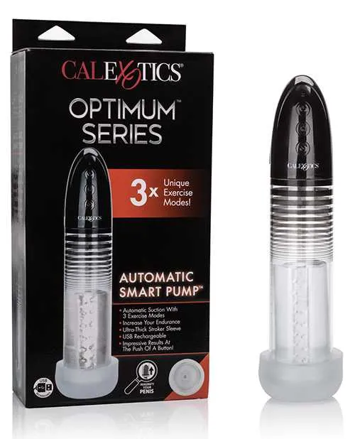 Male Sex Toys Optimum Series Optimum Series Automatic Smart Pump with Sleeve 8in