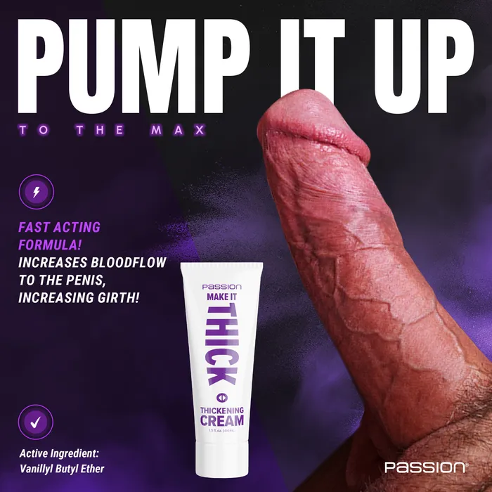 Male Sex Toys Passion Make it Thick Thickening Cream