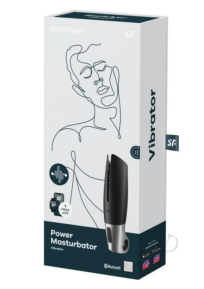 Male Sex Toys Satisfyer Power Masturbator Rechargeable Silicone Stroker Black Satisfyer Male Sex Toys Satisfyer Power Masturbator Rechargeable Silicone Stroker Black Satisfyer