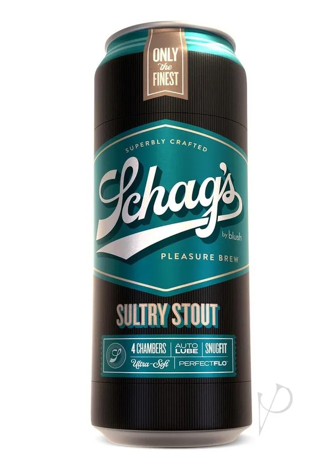 Male Sex Toys Schags Sultry Stout Beer Can Stroker Frosted Schags