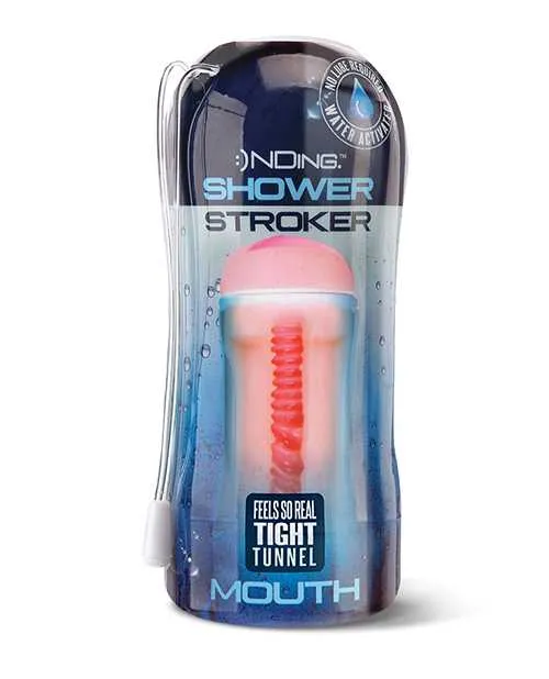 Male Sex Toys Shower Stroker Mouth Ivory Happy Ending