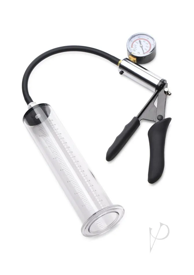 Male Sex Toys Size Matters Size Matters Penis Pump Kit with 2in Cylinder Clear