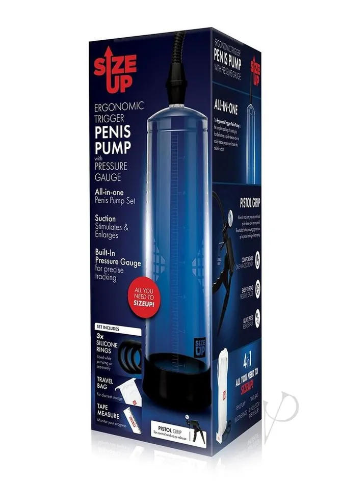Male Sex Toys Size Up Size Up Deluxe Handpump Penis Pump