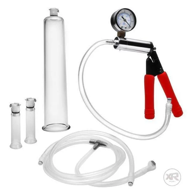 Male Sex Toys Super Deluxe Pumping Kit Size Matters