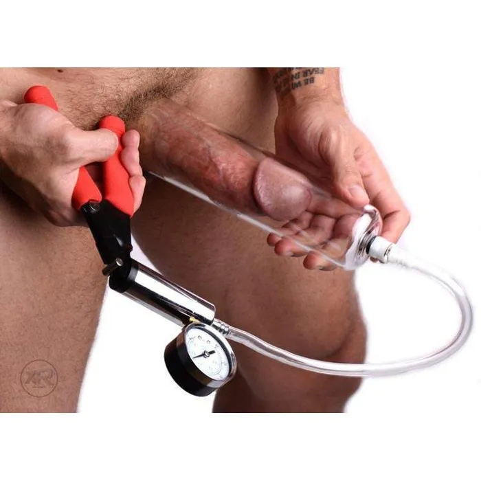 Male Sex Toys Super Deluxe Pumping Kit Size Matters