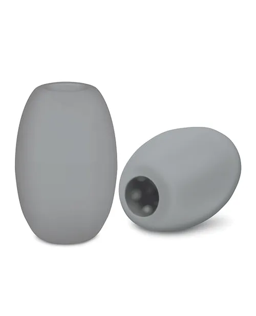 Male Sex Toys Zolo ZOLO Squeezable Mini Bubble Masturbator Gray Male Sex Toys Zolo ZOLO Squeezable Mini Bubble Masturbator Gray