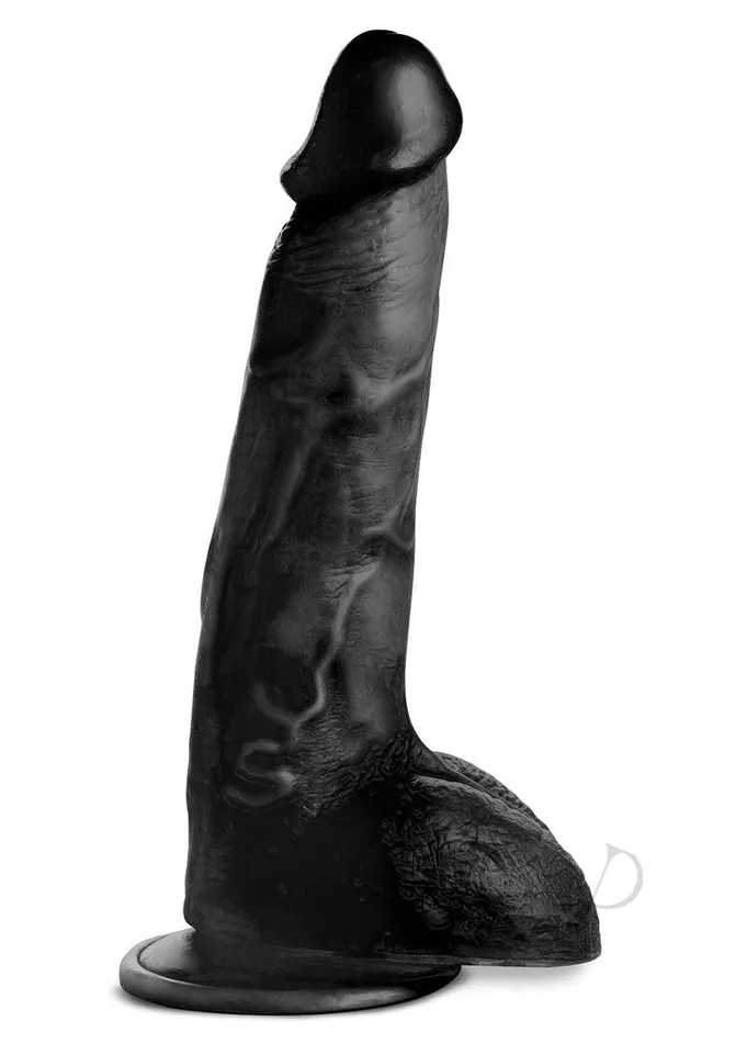 Master Cock Female Sex Toys Master Cock Beefy Brad Dildo With Balls 9in Chocolate