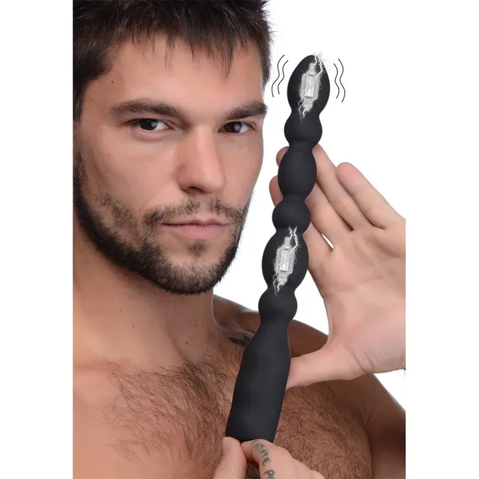 Master Series Male Sex Toys Viper Beads Premium Dual Motor Silicone Anal Beads Vibrator