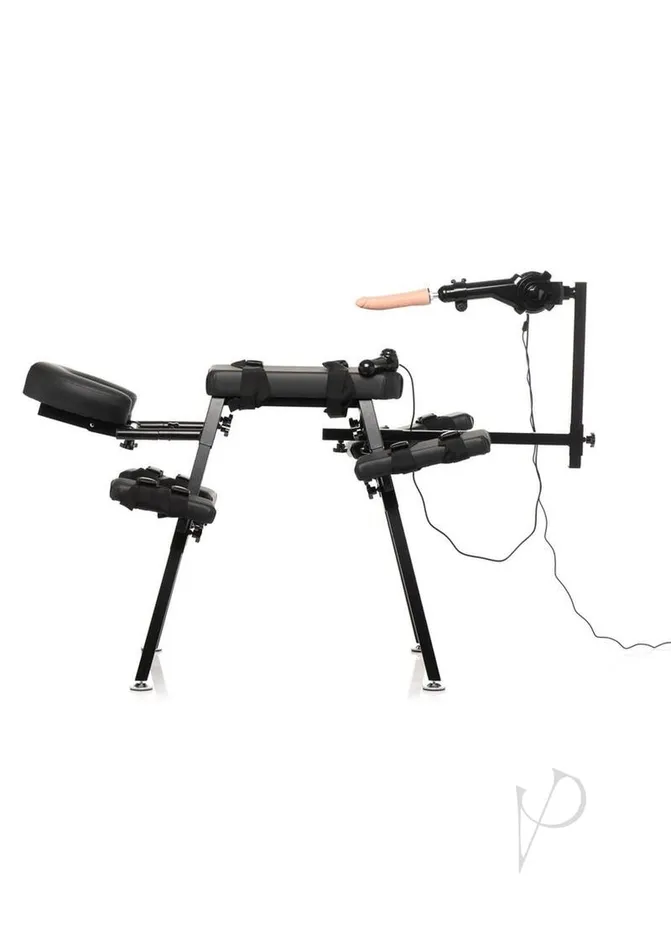 Master Series Master Series Obedience Bench Sex Machine with Remote Control Black Female Sex Toys