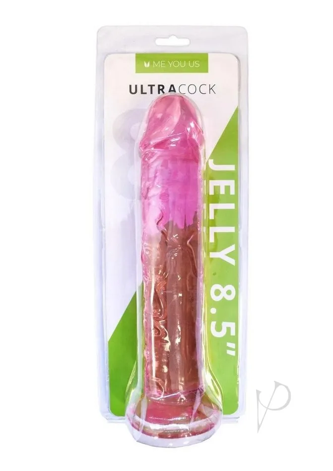 Me You Us Dildos ME YOU US Ultracock Jelly Dong 85in Pink