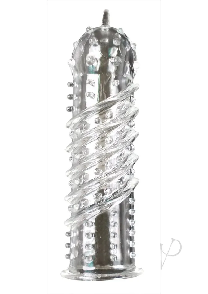 ME YOU US Orgasma Textured Penis or Vibrator Sleeve Clear Me You Us Male Sex Toys ME YOU US Orgasma Textured Penis or Vibrator Sleeve Clear Me You Us Male Sex Toys